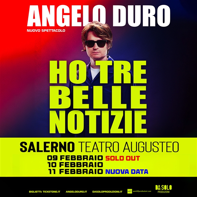 ANGELO DURO Teatro Augusteo - Salerno 